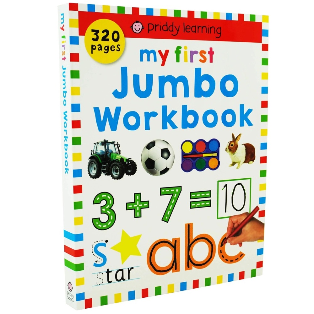 NEW! Priddy Books My First Jumbo Workbook